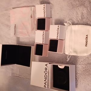 Pandora boxes, tissue paper and pouch. 🎁